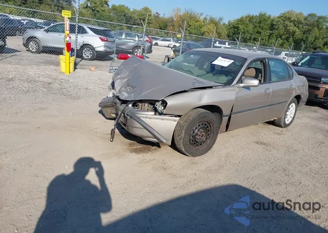 2002 Chevrolet Impala z USA, uszkodzony, nr VIN 2G1WF55EX29373574